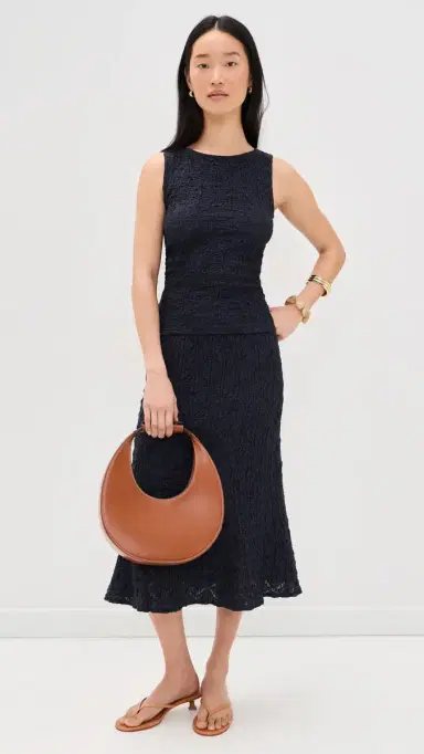 Veronica Beard Jean Massimo Skirt Navy | Thumbnail 5 Veronica Beard Jean Massimo Skirt Navy | Thumbnail 5
