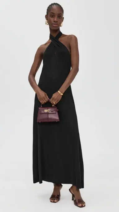 Lioness Heavenly Maxi Dress Obsidian | Thumbnail 5 Lioness Heavenly Maxi Dress Obsidian | Thumbnail 5