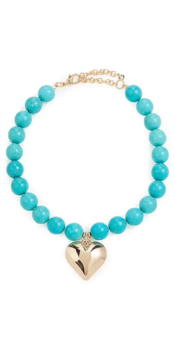 Luck and Love Turquoise Necklace Turquoise One Size Luck and Love Turquoise Necklace Turquoise One Size