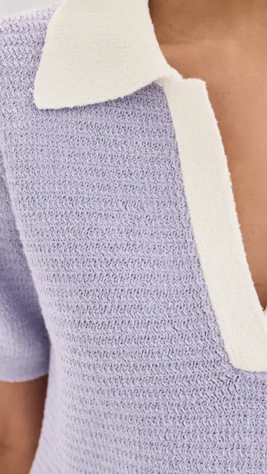 LE BOP Lia Crop Polo Lavender ulti | Thumbnail 6 LE BOP Lia Crop Polo Lavender ulti | Thumbnail 6