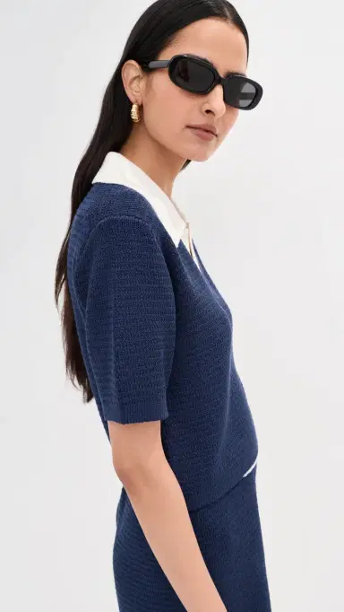 LE BOP Lia Crop Polo Midnight ulti | Thumbnail 4 LE BOP Lia Crop Polo Midnight ulti | Thumbnail 4
