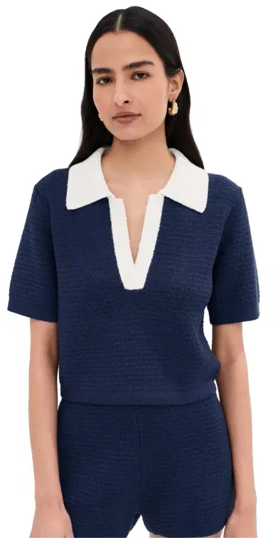 LE BOP Lia Crop Polo Midnight ulti | Thumbnail 1 LE BOP Lia Crop Polo Midnight ulti | Thumbnail 1