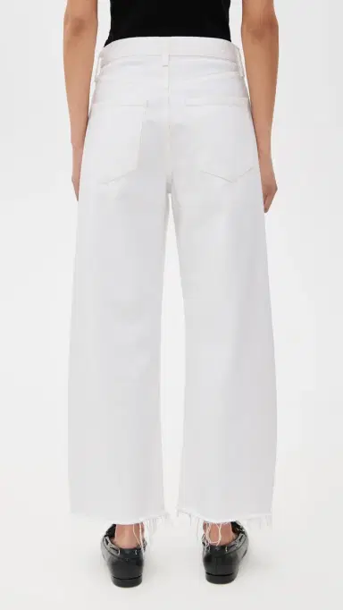 AGOLDE Low Curve Fray Jeans Milkshake 34 | Thumbnail 4 AGOLDE Low Curve Fray Jeans Milkshake 34 | Thumbnail 4