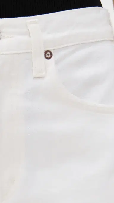 AGOLDE Low Curve Fray Jeans Milkshake 34 | Thumbnail 6 AGOLDE Low Curve Fray Jeans Milkshake 34 | Thumbnail 6