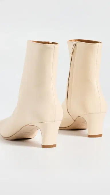 Staud Wally Ankle Boots Cream | Thumbnail 4 Staud Wally Ankle Boots Cream | Thumbnail 4