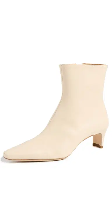 Staud Wally Ankle Boots Cream | Thumbnail 1 Staud Wally Ankle Boots Cream | Thumbnail 1