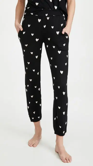 HONEYDEW Sun Lover Lounge Set Black Hearts | Thumbnail 5 HONEYDEW Sun Lover Lounge Set Black Hearts | Thumbnail 5