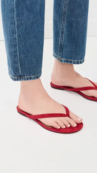 Madewell Ivanna Sandals Scarlet 7 | Thumbnail 3 Madewell Ivanna Sandals Scarlet 7 | Thumbnail 3