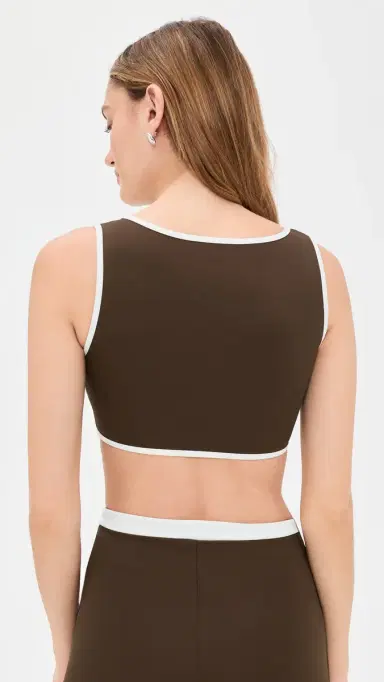 Port de Bras Paola Sports Bra Dark Chocolate M | Thumbnail 3 Port de Bras Paola Sports Bra Dark Chocolate M | Thumbnail 3