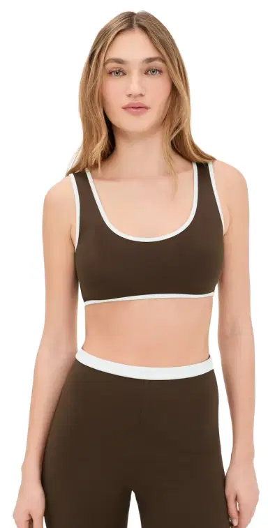 Port de Bras Paola Sports Bra Dark Chocolate M | Thumbnail 1 Port de Bras Paola Sports Bra Dark Chocolate M | Thumbnail 1