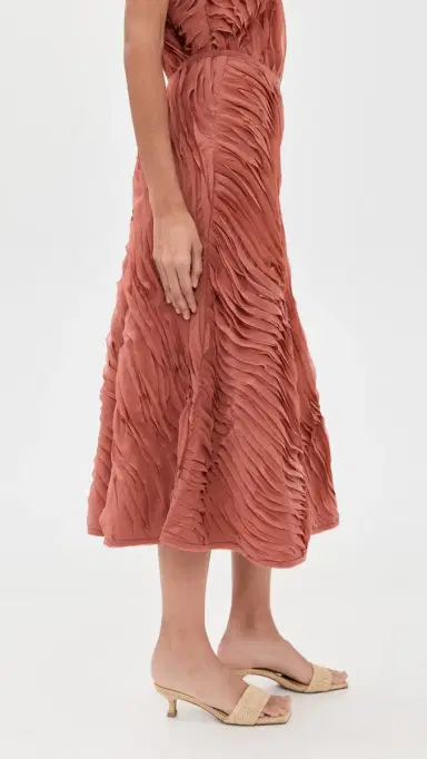 Ulla Johnson Amiko Skirt Chestnut | Thumbnail 4 Ulla Johnson Amiko Skirt Chestnut | Thumbnail 4