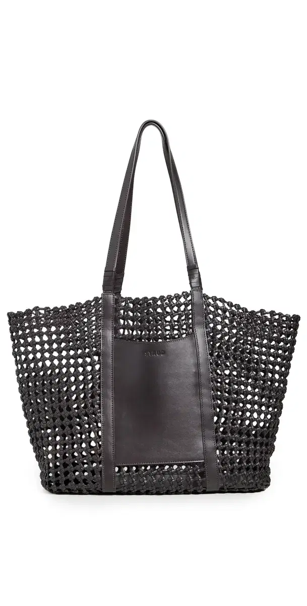 Getaway Hand Knotted Tote Bag Espresso One Size Getaway Hand Knotted Tote Bag Espresso One Size