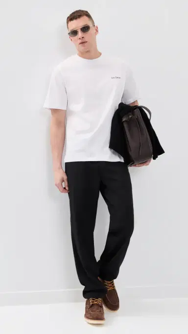 Les Deux Brady Flower Market T Shirt White | Thumbnail 5 Les Deux Brady Flower Market T Shirt White | Thumbnail 5