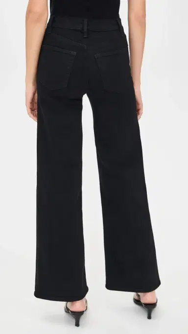 FRAME Le Slim Palazzo Pants Black | Thumbnail 3 FRAME Le Slim Palazzo Pants Black | Thumbnail 3
