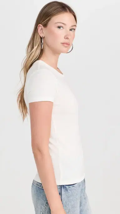 SLVRLAKE Simple Tee Natural White | Thumbnail 4 SLVRLAKE Simple Tee Natural White | Thumbnail 4