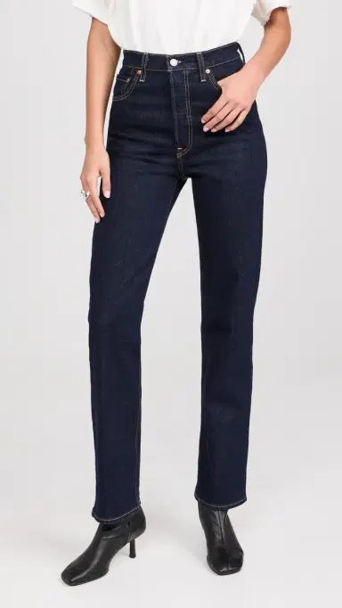 Levi's Ribcage Full Length Jeans | Thumbnail 2 Levi's Ribcage Full Length Jeans | Thumbnail 2