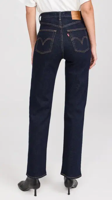 Levi's Ribcage Full Length Jeans | Thumbnail 3 Levi's Ribcage Full Length Jeans | Thumbnail 3