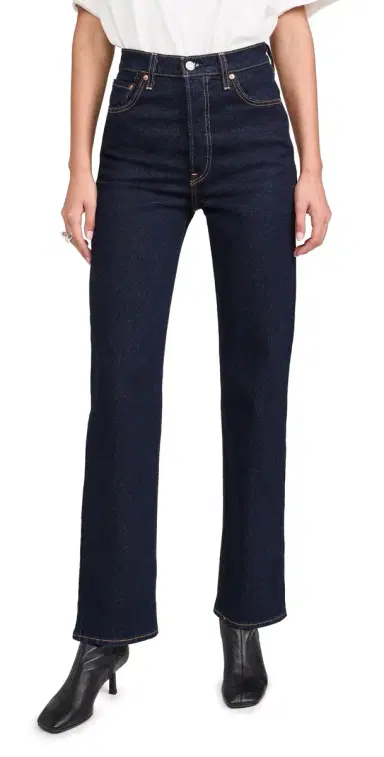 Levi's Ribcage Full Length Jeans | Thumbnail 1 Levi's Ribcage Full Length Jeans | Thumbnail 1