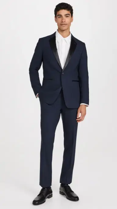 Theory Chambers Tuxedo Jacket Baltic | Thumbnail 3 Theory Chambers Tuxedo Jacket Baltic | Thumbnail 3