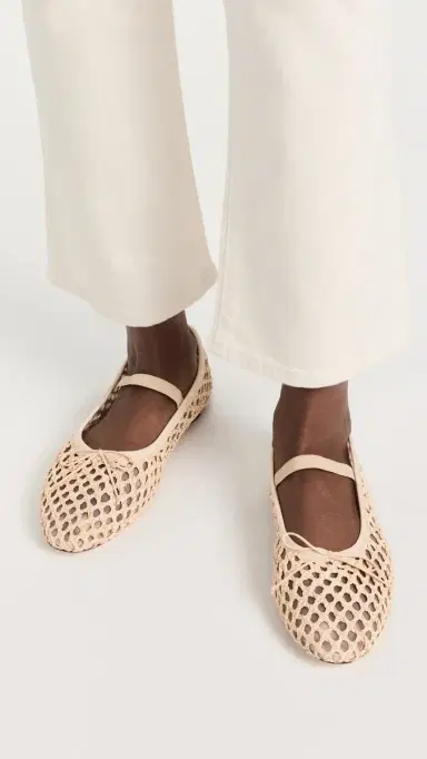 Loeffler Randall Leonie Soft Ballet Flats Natural 6 | Thumbnail 3 Loeffler Randall Leonie Soft Ballet Flats Natural 6 | Thumbnail 3