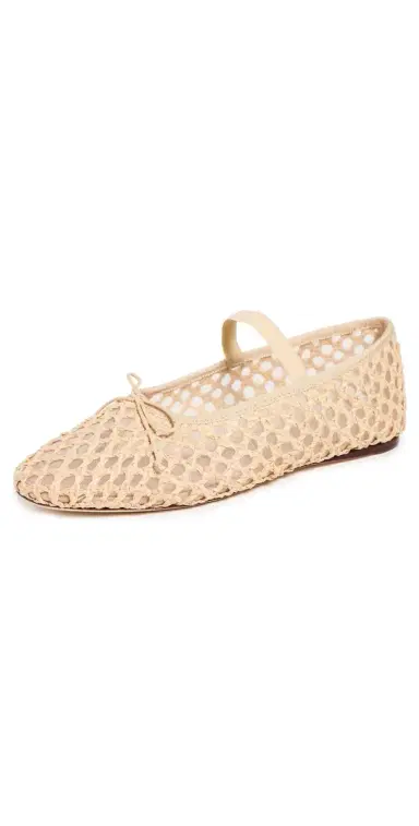 Loeffler Randall Leonie Soft Ballet Flats Natural 6 | Thumbnail 1 Loeffler Randall Leonie Soft Ballet Flats Natural 6 | Thumbnail 1
