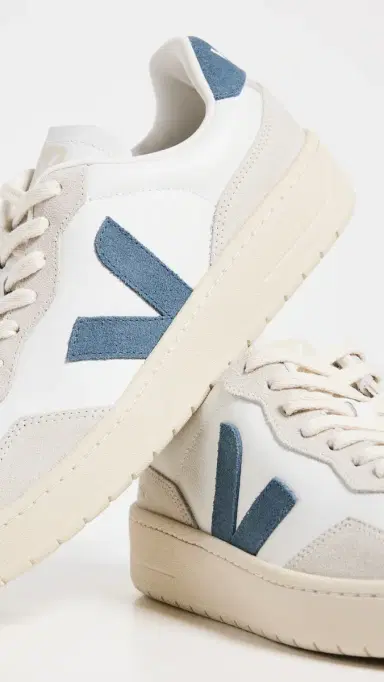 Veja V-90 O. T. Leather Sneakers Extra-White/California | Thumbnail 5 Veja V-90 O. T. Leather Sneakers Extra-White/California | Thumbnail 5