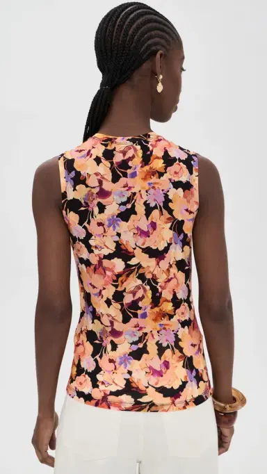 Ulla Johnson Ines Jersey Top Night Bloom | Thumbnail 3 Ulla Johnson Ines Jersey Top Night Bloom | Thumbnail 3