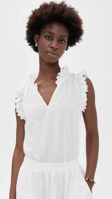 XÍRENA Bexie Top White | Thumbnail 2 XÍRENA Bexie Top White | Thumbnail 2
