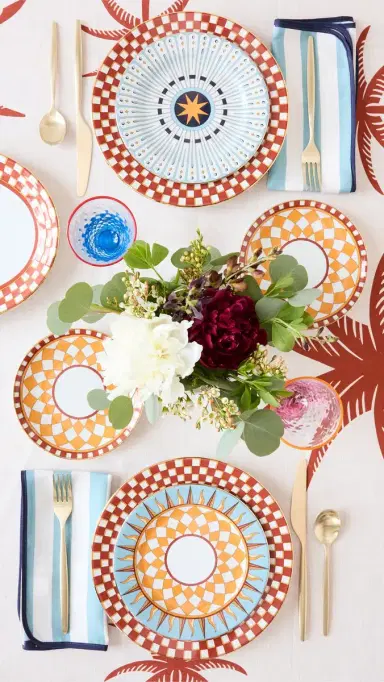 La DoubleJ Dessert Plates Set of 4 Solar One Size | Thumbnail 3 La DoubleJ Dessert Plates Set of 4 Solar One Size | Thumbnail 3