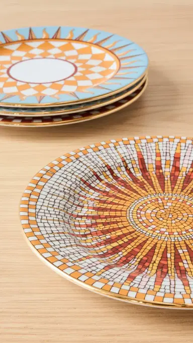 La DoubleJ Dessert Plates Set of 4 Solar One Size | Thumbnail 4 La DoubleJ Dessert Plates Set of 4 Solar One Size | Thumbnail 4