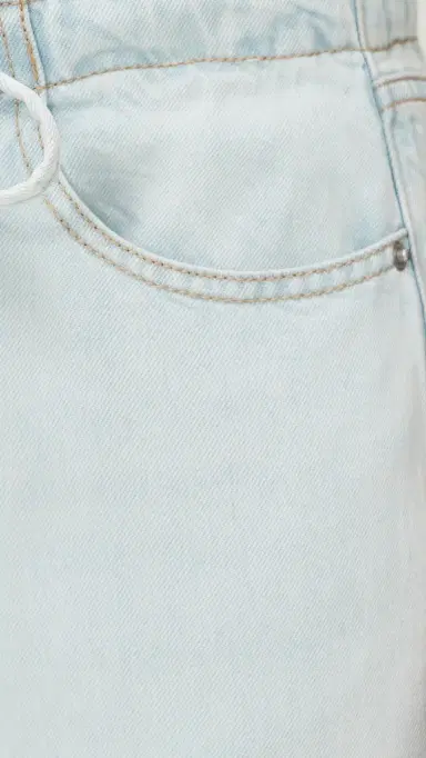 Splendid Lounge Denim Crop Pants Bleached Indigo | Thumbnail 6 Splendid Lounge Denim Crop Pants Bleached Indigo | Thumbnail 6