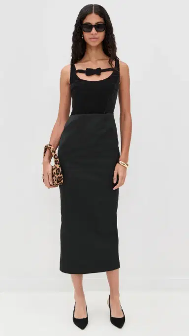 Damaris Bailey Amelie Dress Black Velvet | Thumbnail 5 Damaris Bailey Amelie Dress Black Velvet | Thumbnail 5