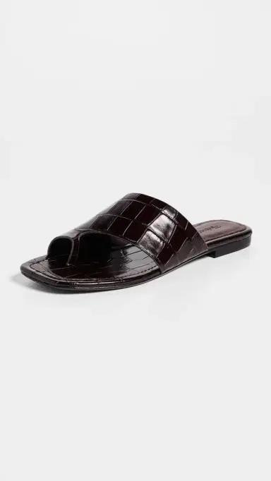 Madewell Ashton Loop Slide Sandals Coffee Bean | Thumbnail 2 Madewell Ashton Loop Slide Sandals Coffee Bean | Thumbnail 2