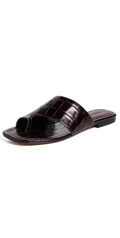 Madewell Ashton Loop Slide Sandals Coffee Bean | Thumbnail 1 Madewell Ashton Loop Slide Sandals Coffee Bean | Thumbnail 1