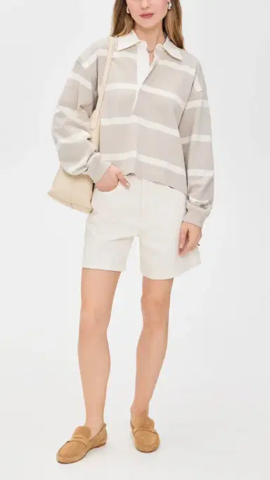 AGOLDE Dame High Rise Baggy Shorts Fortune Cookie 33 | Thumbnail 2 AGOLDE Dame High Rise Baggy Shorts Fortune Cookie 33 | Thumbnail 2