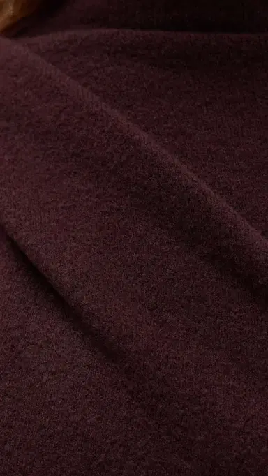 Helmut Lang Slouchy Plush Dress Burgundy | Thumbnail 6 Helmut Lang Slouchy Plush Dress Burgundy | Thumbnail 6