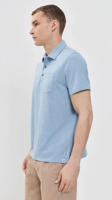 Fair Harbor The Kismet Polo Light Blue | Thumbnail 4 Fair Harbor The Kismet Polo Light Blue | Thumbnail 4