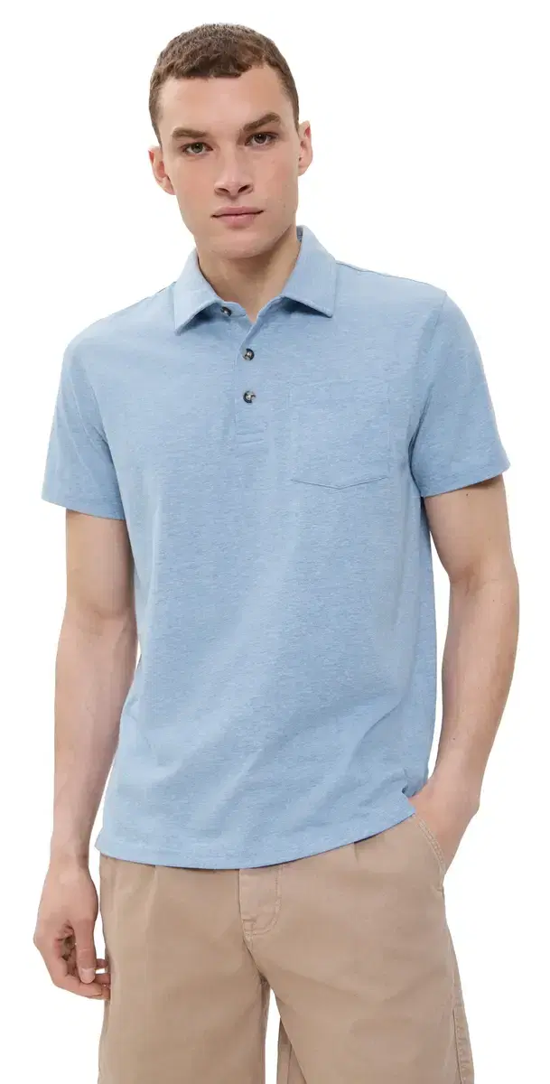 The Kismet Polo Light Blue The Kismet Polo Light Blue