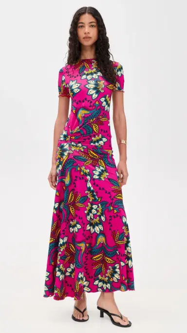 Eywasouls Malibu Annie hort leeve Dress Orchid Botanica | Thumbnail 2 Eywasouls Malibu Annie hort leeve Dress Orchid Botanica | Thumbnail 2