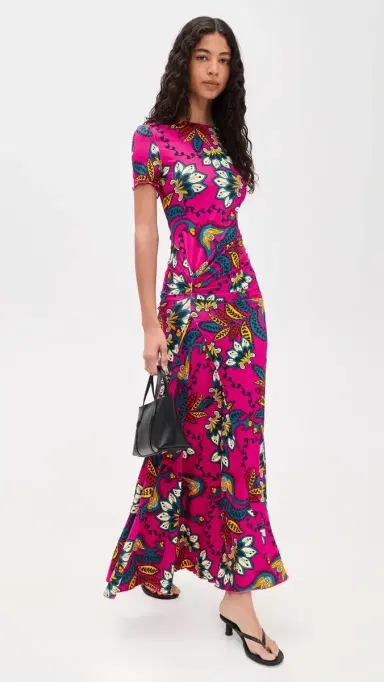 Eywasouls Malibu Annie hort leeve Dress Orchid Botanica | Thumbnail 5 Eywasouls Malibu Annie hort leeve Dress Orchid Botanica | Thumbnail 5