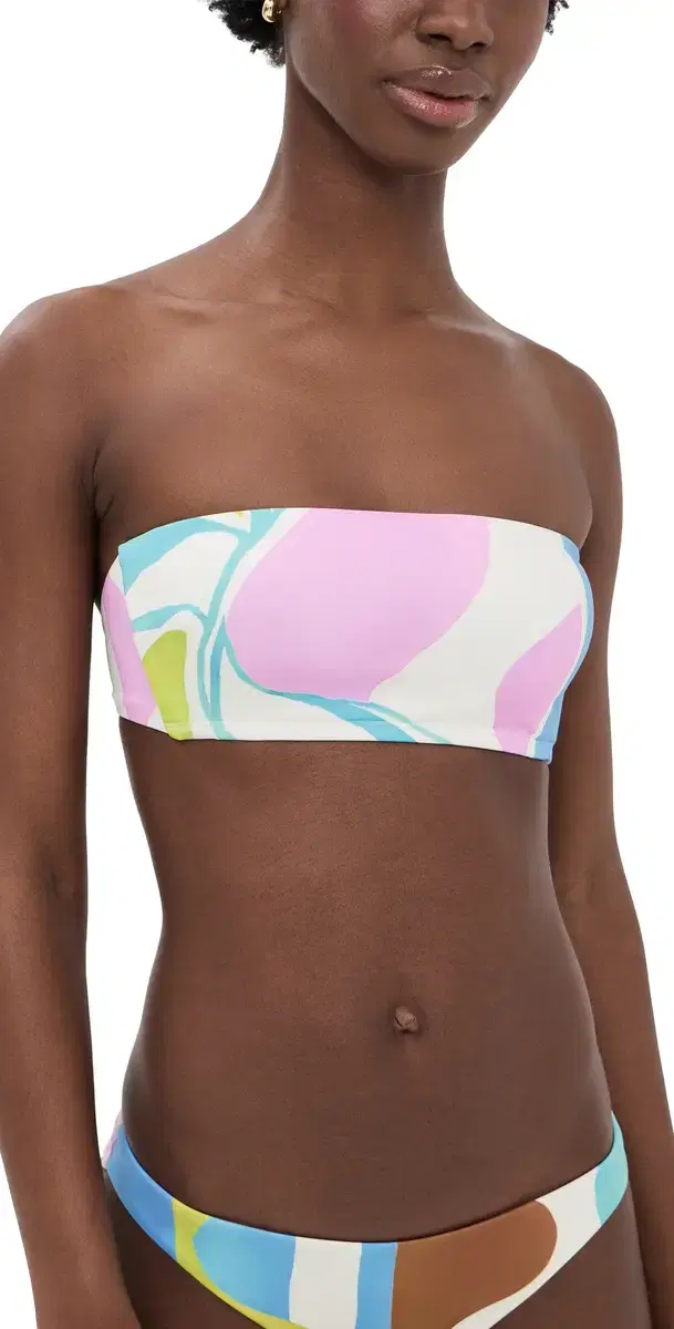 Nala Bandeau Bikini Top Coast Colorblock Nala Bandeau Bikini Top Coast Colorblock