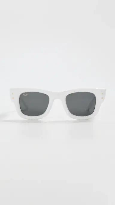 Ray-Ban x A$AP Rocky Wayfarer Puffer Sunglasses White One Size | Thumbnail 2 Ray-Ban x A$AP Rocky Wayfarer Puffer Sunglasses White One Size | Thumbnail 2