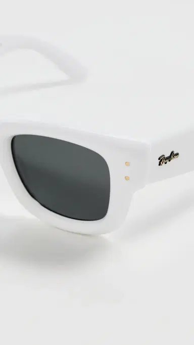 Ray-Ban x A$AP Rocky Wayfarer Puffer Sunglasses White One Size | Thumbnail 6 Ray-Ban x A$AP Rocky Wayfarer Puffer Sunglasses White One Size | Thumbnail 6