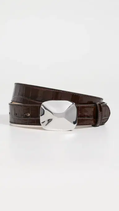 B-Low The Belt Isaac Belt Chocolate Silver S | Thumbnail 2 B-Low The Belt Isaac Belt Chocolate Silver S | Thumbnail 2