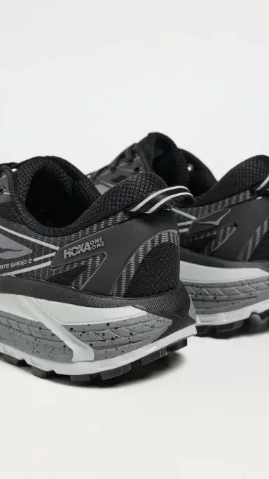 Hoka Mafate Speed 2 Sneakers Black/Castlerock | Thumbnail 3 Hoka Mafate Speed 2 Sneakers Black/Castlerock | Thumbnail 3