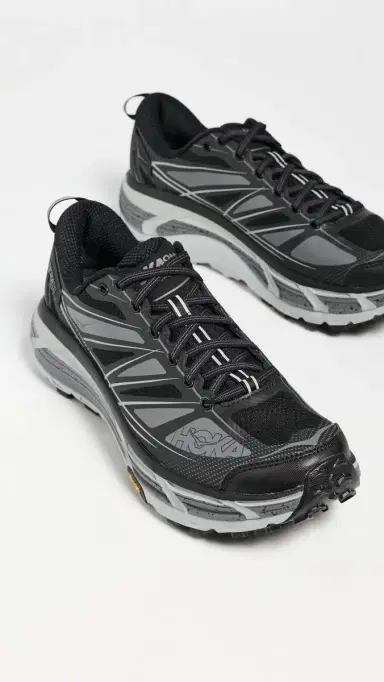 Hoka Mafate Speed 2 Sneakers Black/Castlerock | Thumbnail 4 Hoka Mafate Speed 2 Sneakers Black/Castlerock | Thumbnail 4