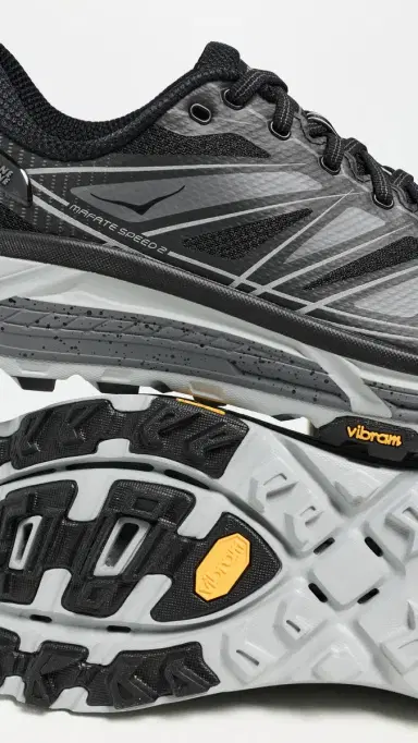 Hoka Mafate Speed 2 Sneakers Black/Castlerock | Thumbnail 5 Hoka Mafate Speed 2 Sneakers Black/Castlerock | Thumbnail 5