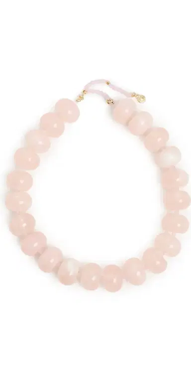 BaubleBar Joan Semi Precious Necklace Pink One Size | Thumbnail 1 BaubleBar Joan Semi Precious Necklace Pink One Size | Thumbnail 1