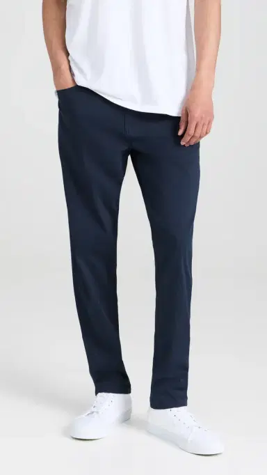 Faherty Movement 5 Pocket Pants 32 Navy 32 | Thumbnail 2 Faherty Movement 5 Pocket Pants 32 Navy 32 | Thumbnail 2
