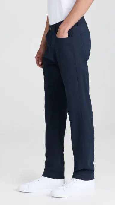 Faherty Movement 5 Pocket Pants 32 Navy 32 | Thumbnail 4 Faherty Movement 5 Pocket Pants 32 Navy 32 | Thumbnail 4
